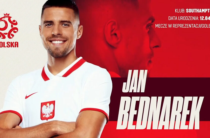  Jan Bednarek w szerokiej kadrze na Euro 2020