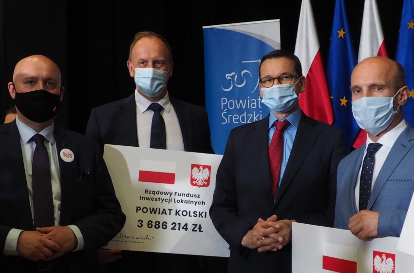  Blisko osiem milionów złotych dla samorządów z Wielkopolski Wschodniej.