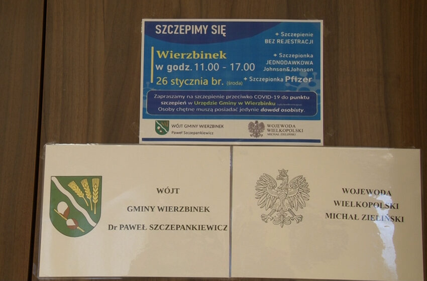  Kolejka chętnych na szczepienie w gminie Wierzbinek