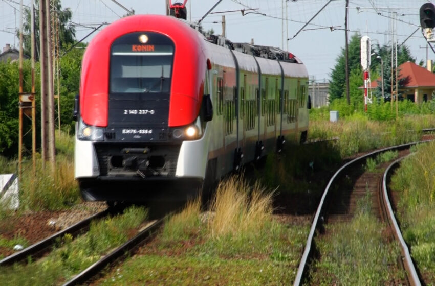  Budowa linii kolejowej Konin-Turek z dofinansowaniem