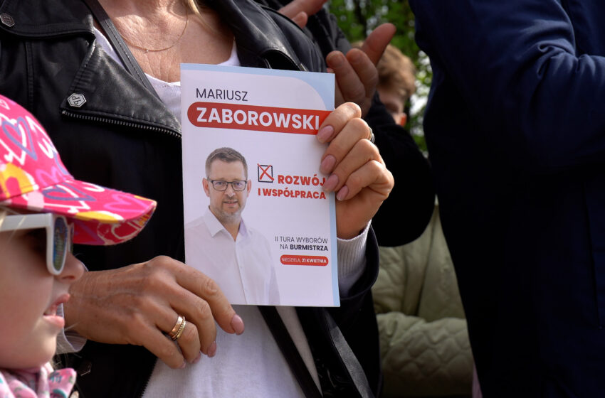  Wiec poparcia dla Mariusza Zaborowskiego