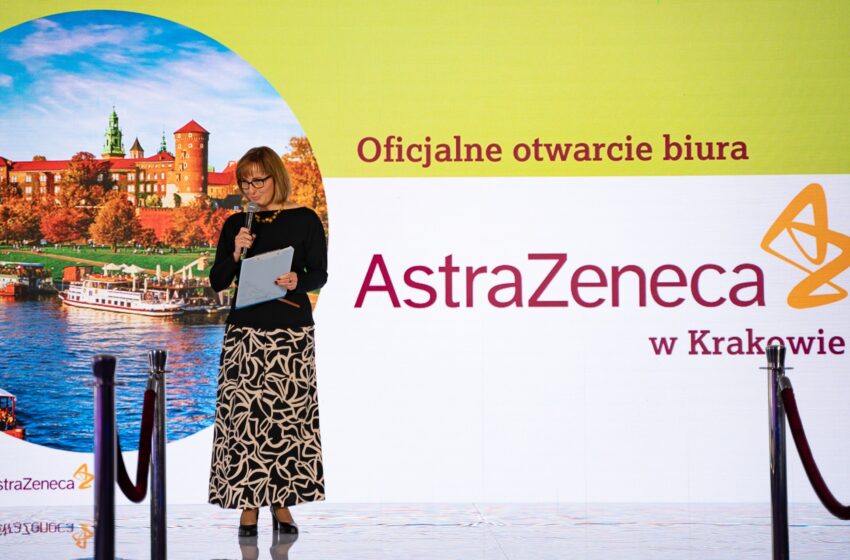  Nowe biuro AstraZeneca w Krakowie poprowadzi operacje na skalę światową