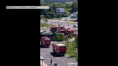 Zderzenie tramwaju z autokarem w Poznaniu. Cztery osoby ranne