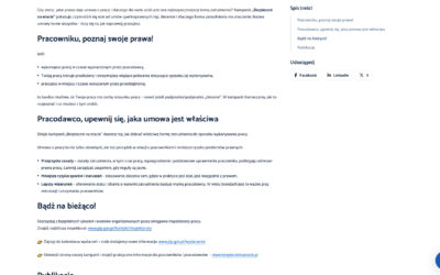 Reforma Państwowej Inspekcji Pracy od 8 lipca. Nowe zasady kontroli umów i współpracy