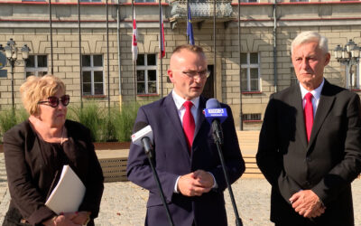 Lider Ogólnopolskiej Federacji „Bezpartyjni i Samorządowcy”, dr Marek Woch, odwiedził Konin.