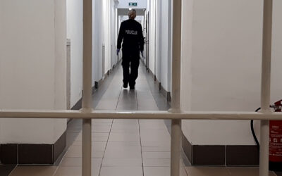 Dusił i kopał partnerkę. 22-latek trafił do aresztu